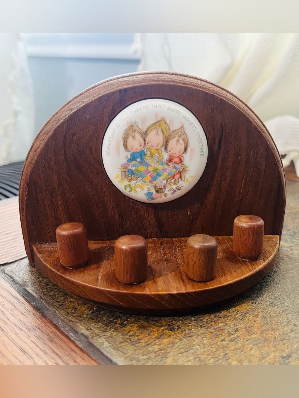 1982 Hallmark Thimble Holder